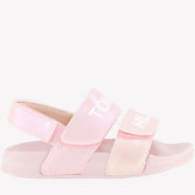 Tommy Hilfiger Kids Girls sandals rosa chiaro