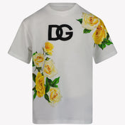 Dolce & Gabbana Children's T-skjorte hvit