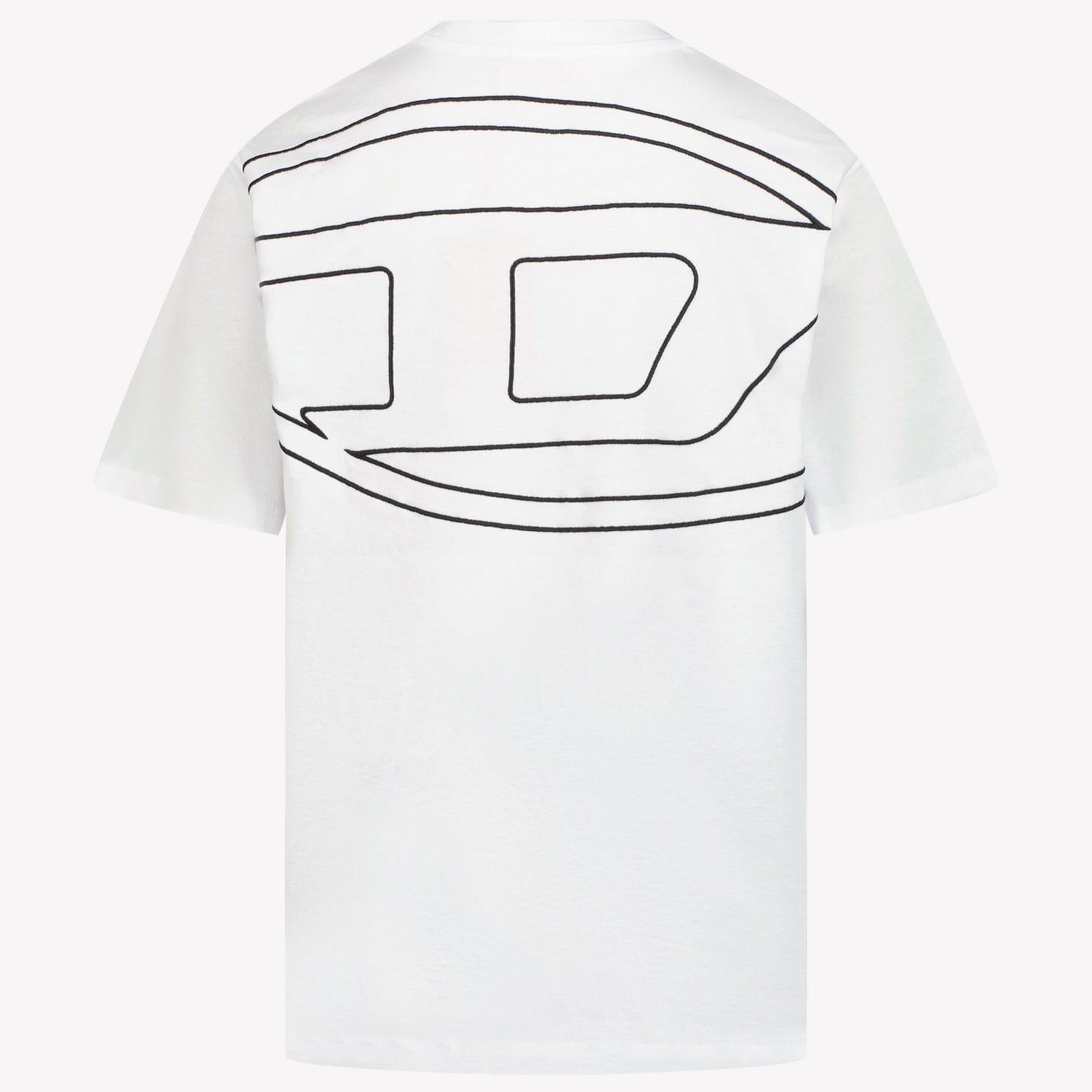 Diesel Niño Unisex Camiseta en Blanco