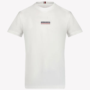 Tommy Hilfiger Enfant Garçons T-shirt Blanc