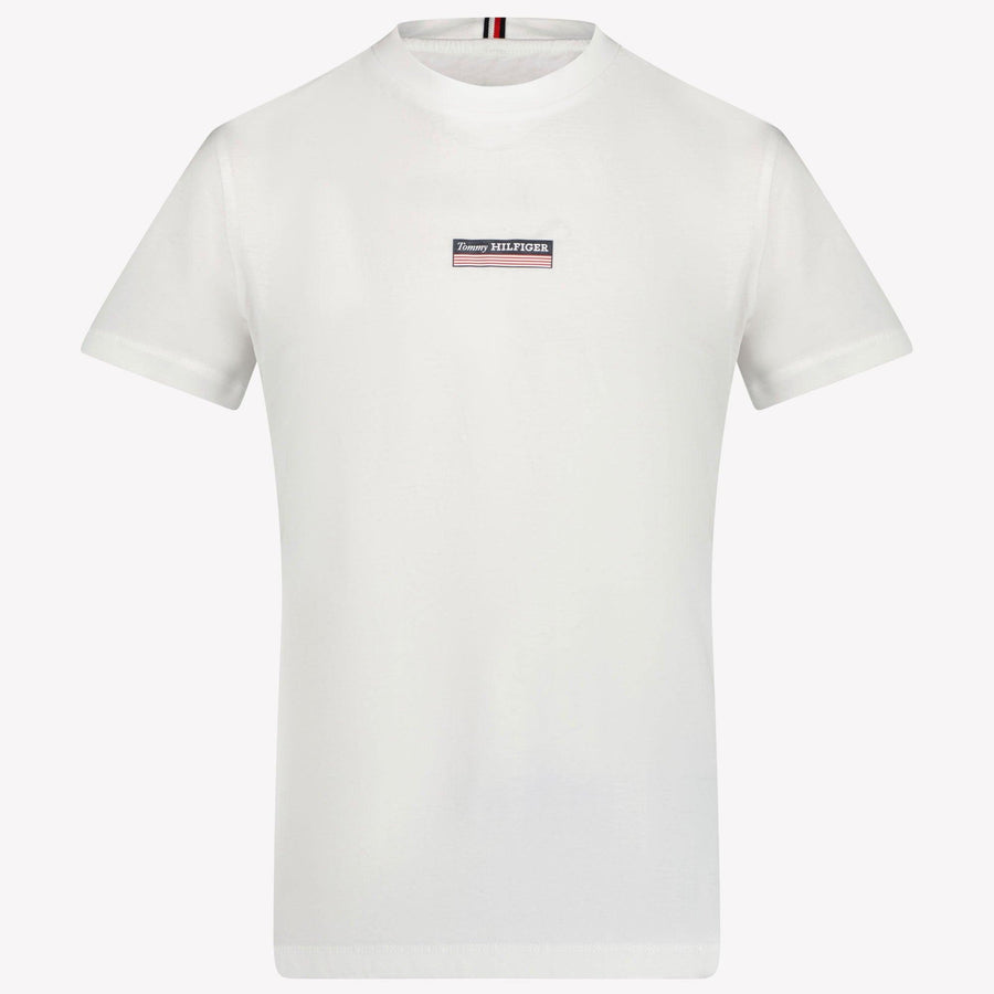 Tommy Hilfiger Enfant Garçons T-shirt Blanc