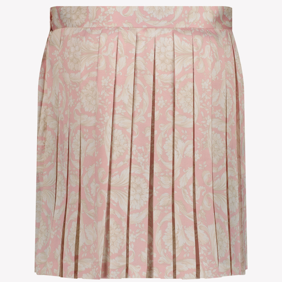 Versace Falda de chicas rosa claro