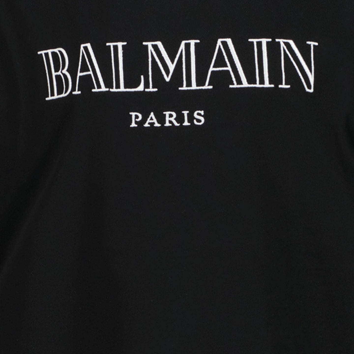 Balmain T-shirt unisex czarny
