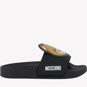 Moschino Kindersex pantofle černé