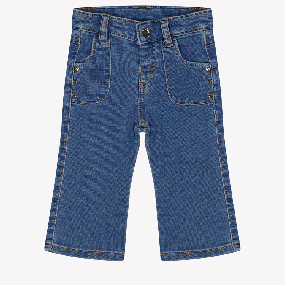 Mayoral Bébé Filles jeans Bleu