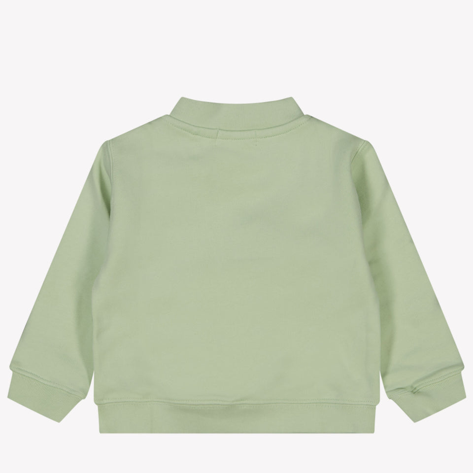 Palm Angels Baby Boys suéter menta