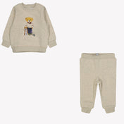 Ralph Lauren Baby Boys Jogging traje gris