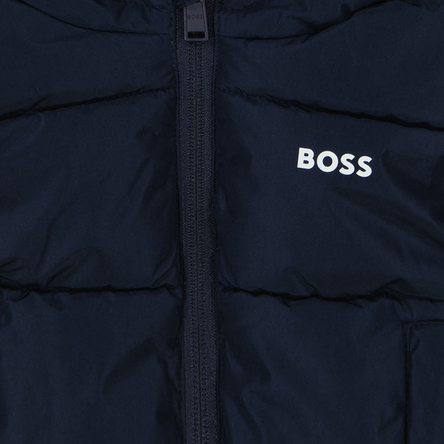 Boss Bébé Garçons Veste d'hiver Navy