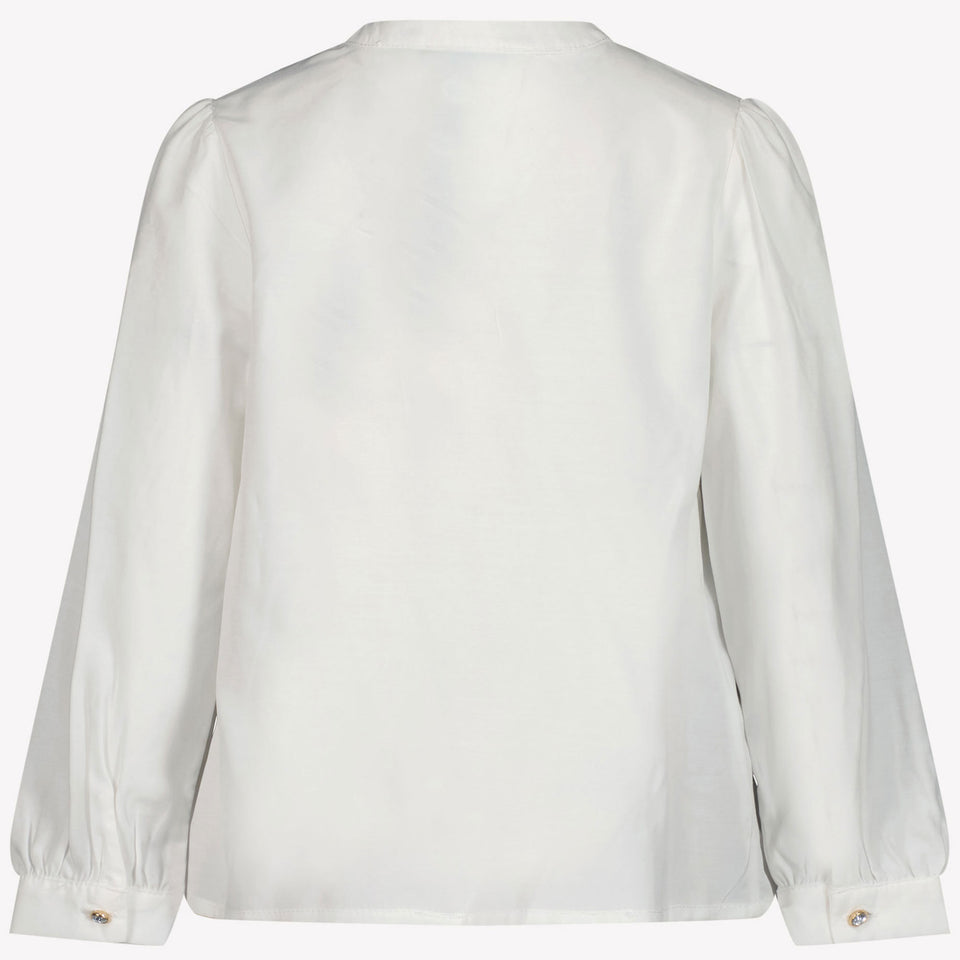 Abel & Lula Niño Chicas Blusa Blanco