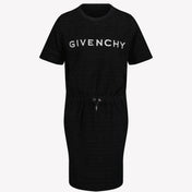 Le ragazze di Givenchy Children si vestono nero