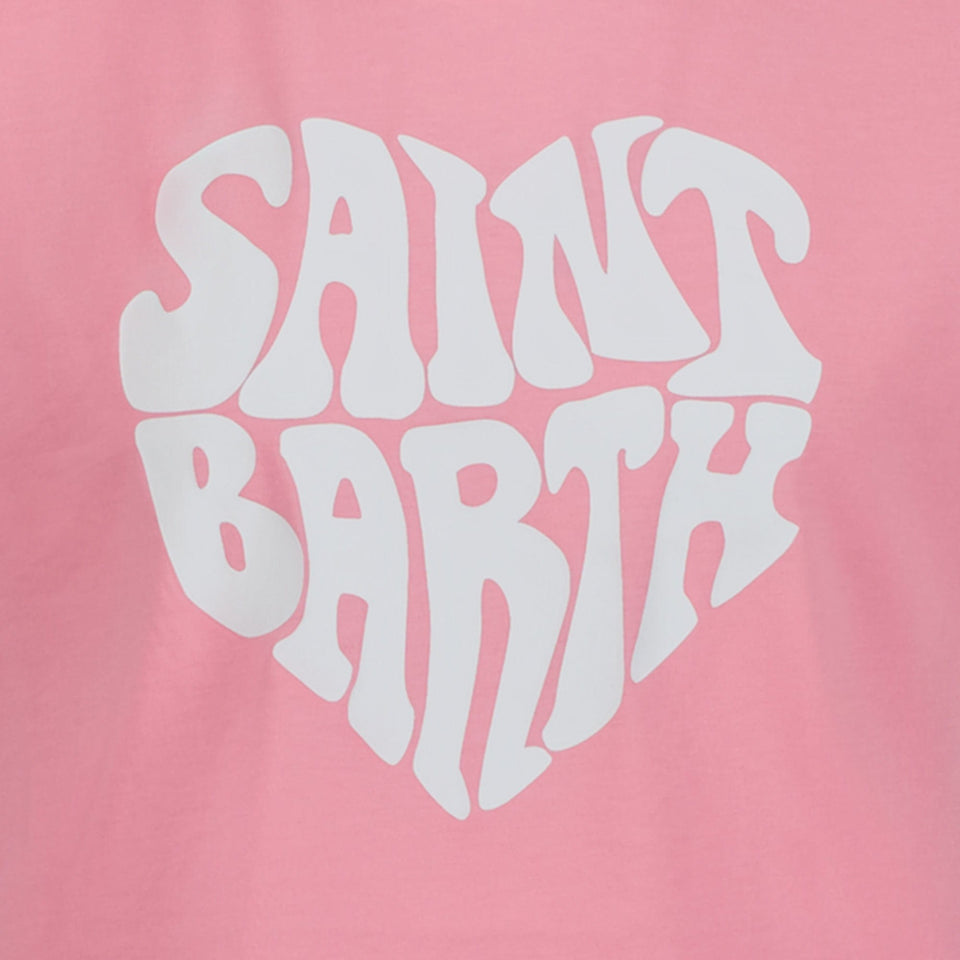 MC2 Saint Barth Kinder Meisjes T-shirt Licht Roze