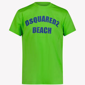 Dsquared2 barnpojkar t-shirt grön