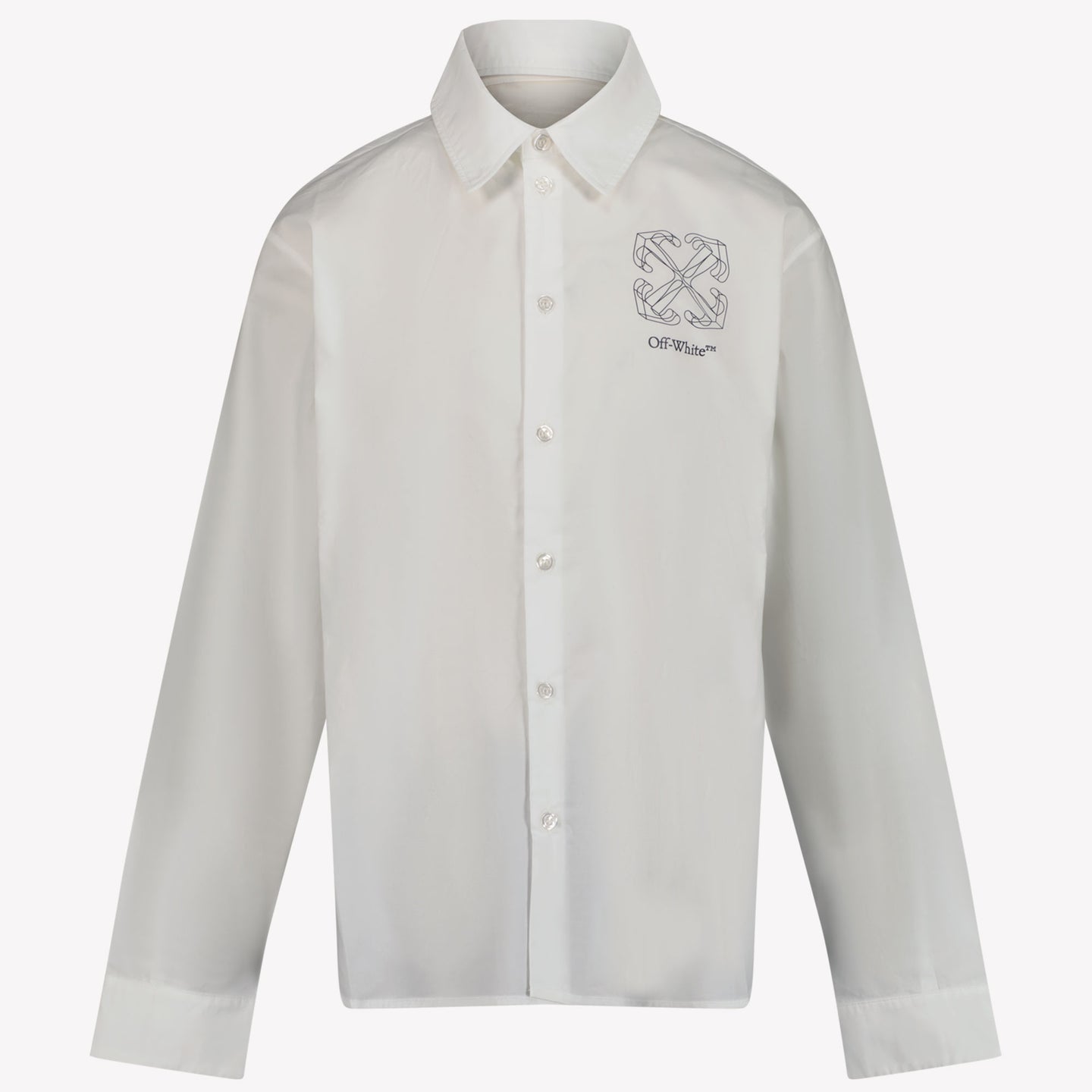 Off-White Garçons Chemisier Blanc