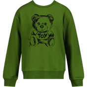 Moschino Kinder unisex suéter verde