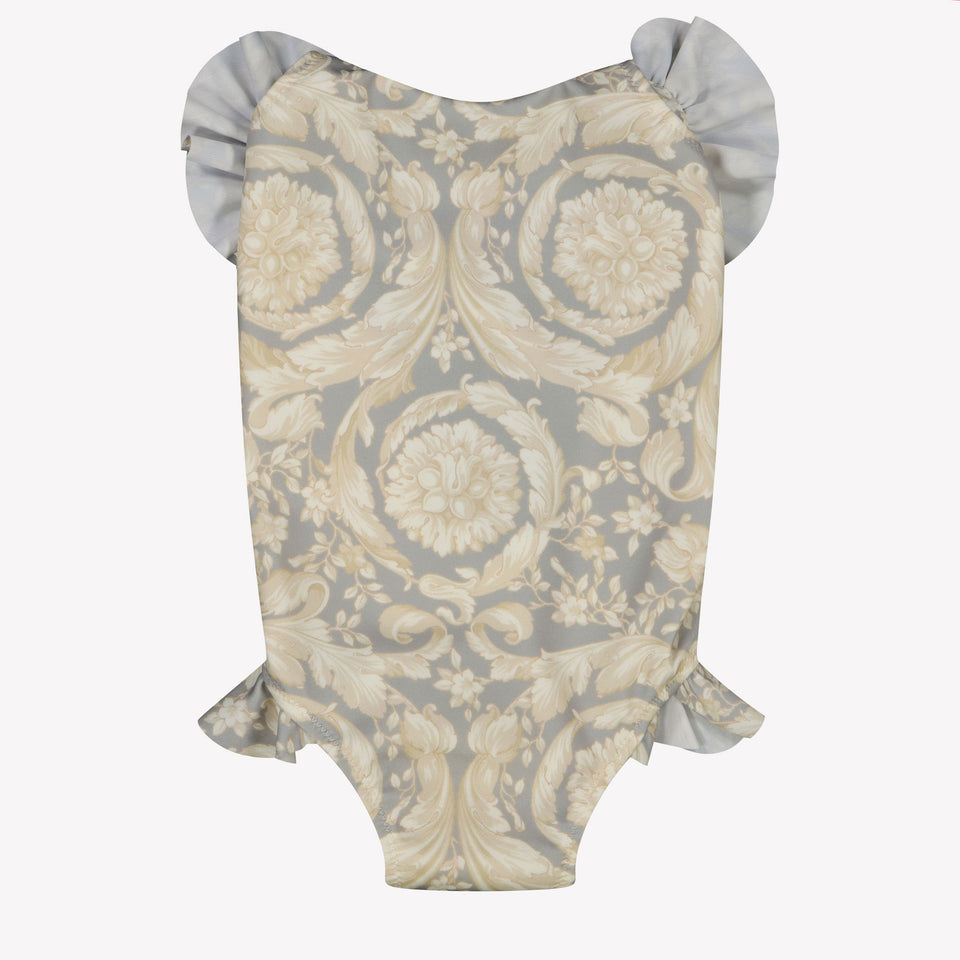 Versace Baby Meisjes Zwemkleding In Beige