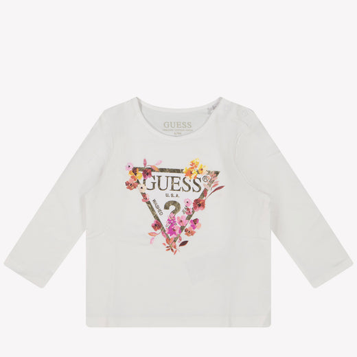 Guess Camiseta Baby Girls White