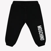 Moschino Baby Unisex Spodnie czarne
