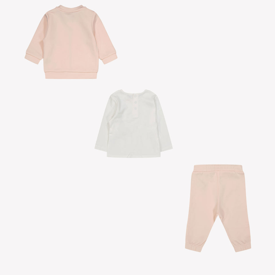 Michael Kors Bébé Filles Tenue de jogging Rose Léger