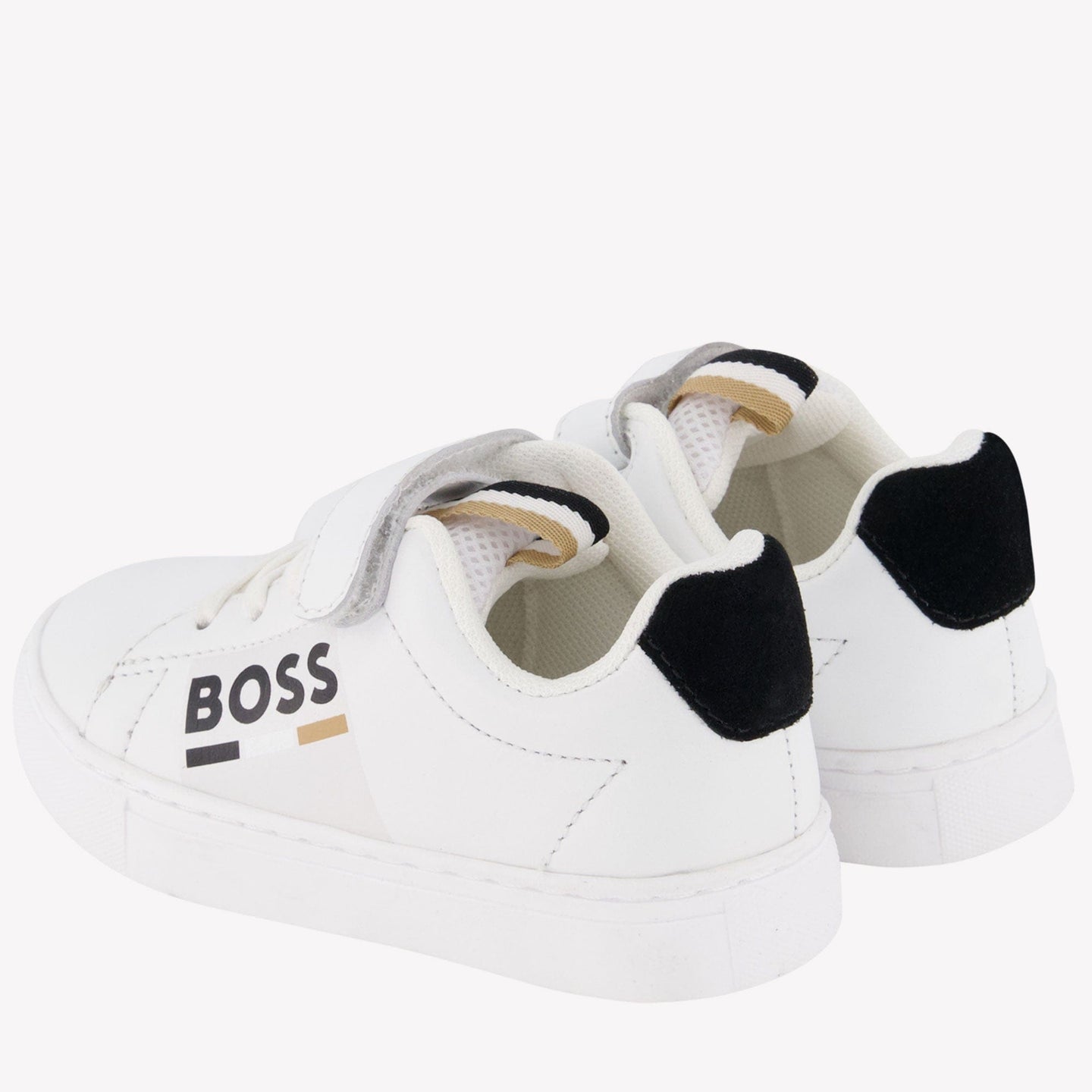 Boss Jongens Sneakers Wit 19