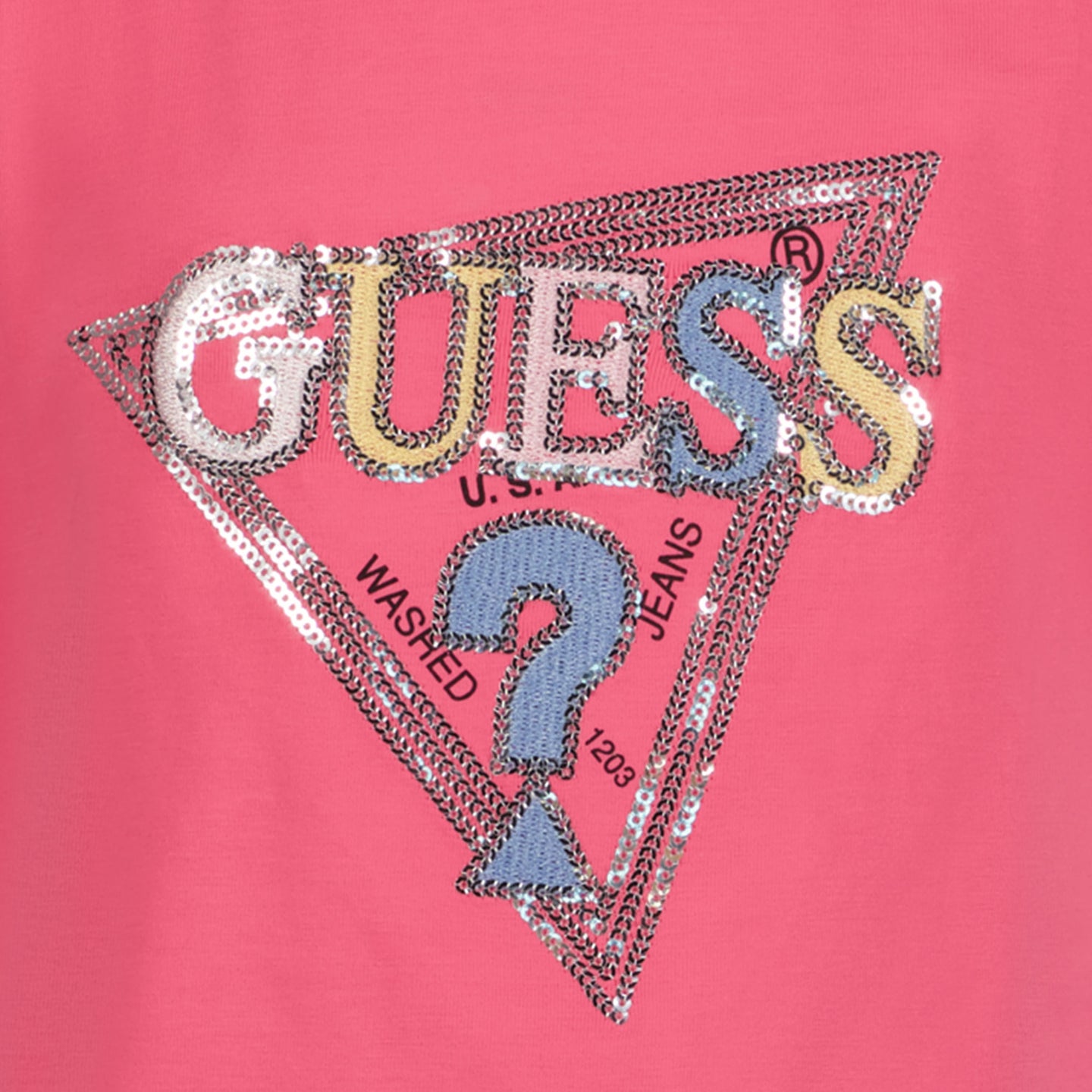 Guess Girls T-shirt Fuchsia