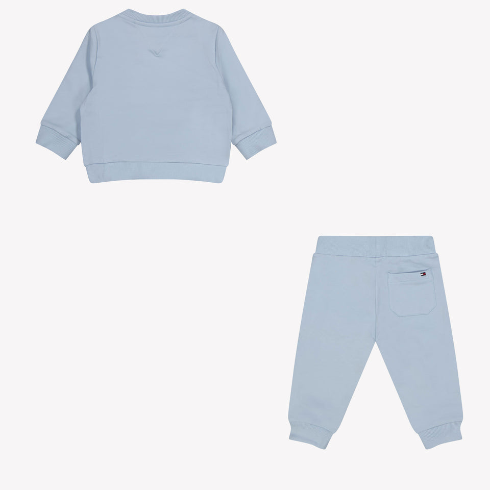 Tommy Hilfiger Bambino Unisex Abito da jogging Azzurro