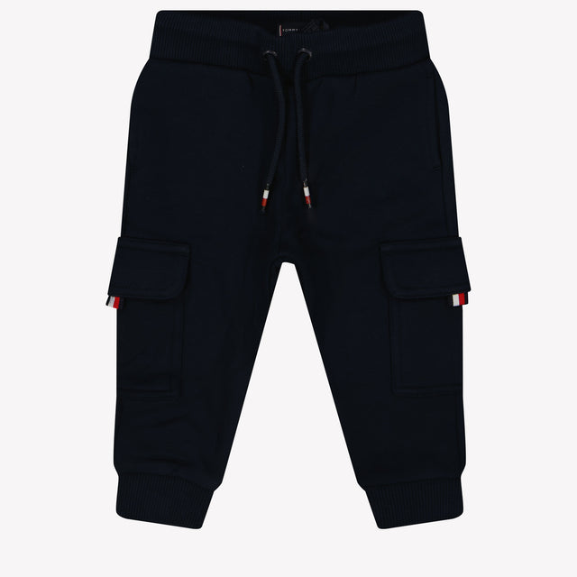 Tommy Hilfiger Bambino Ragazzi Coppia di pantaloni Navy