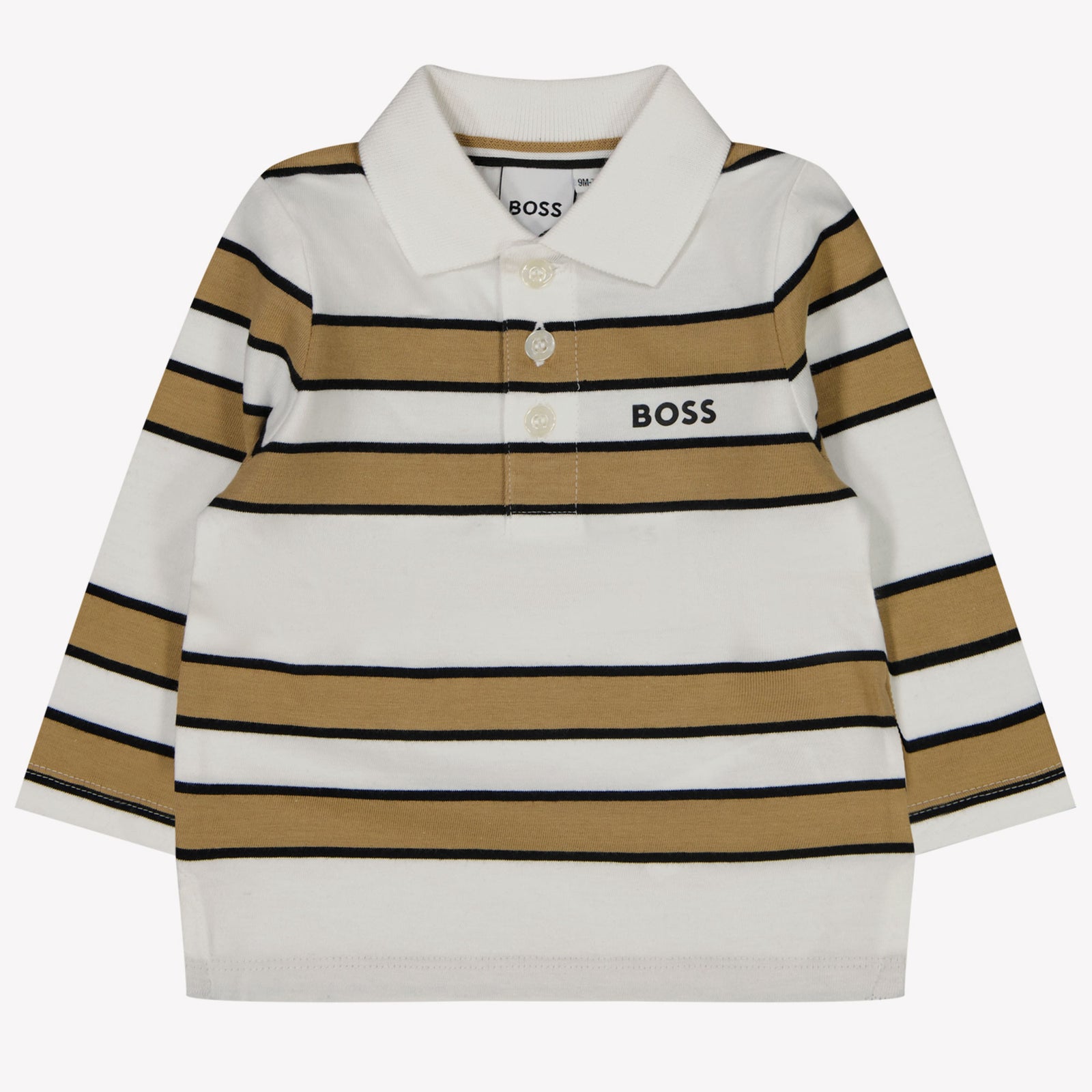 Boss Bambino Ragazzi Polo Bianco