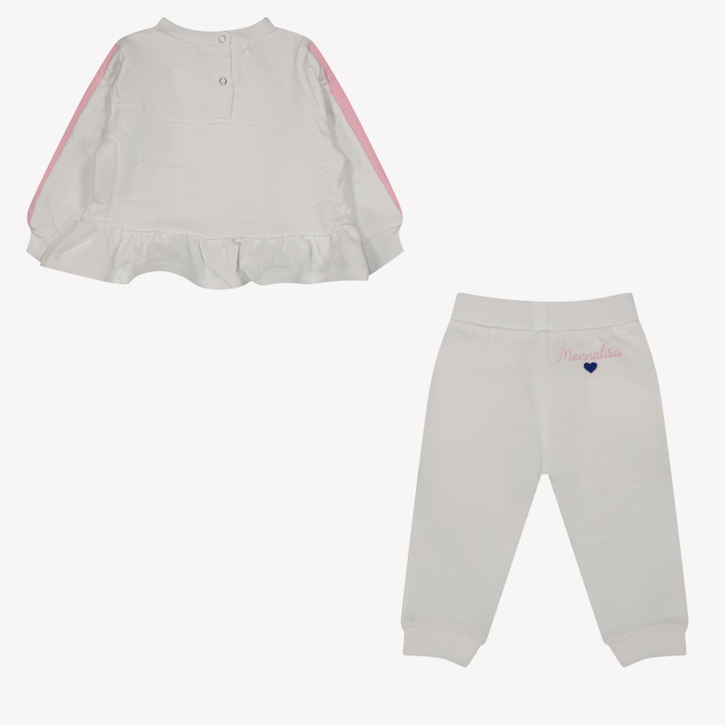 MonnaLisa Bambino Ragazze Tuta da jogging Off White