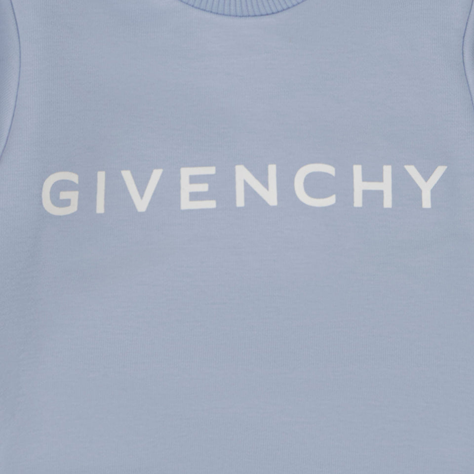Givenchy Baby Jongens Trui Licht Blauw