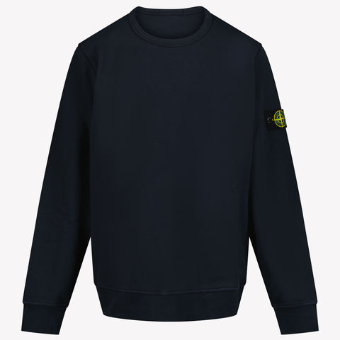 Stone Island Enfant Garçons Pull Navy