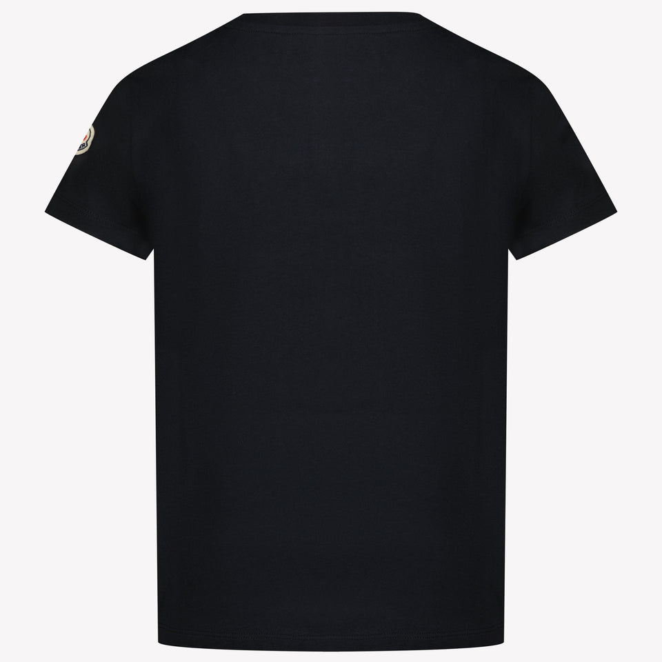 Moncler Chicas Camiseta Negro