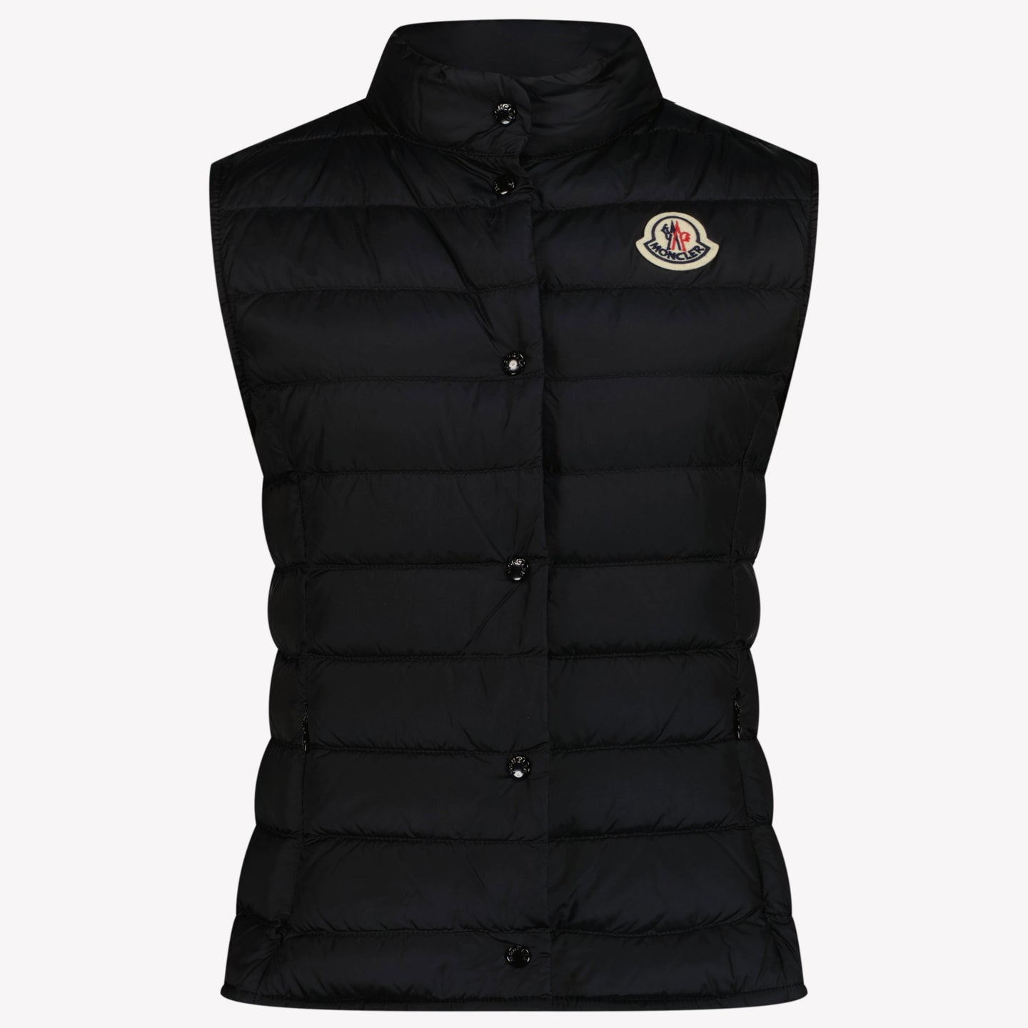 Moncler Kids Girls Bodywarmer In Black