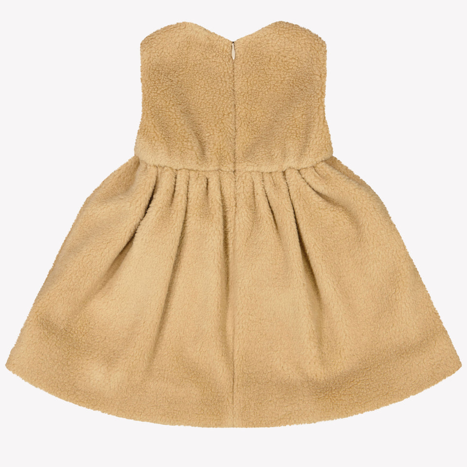 Fendi Bambino Ragazze Vestito Beige