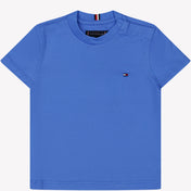T-shirt tommy hilfiger baby boys blu