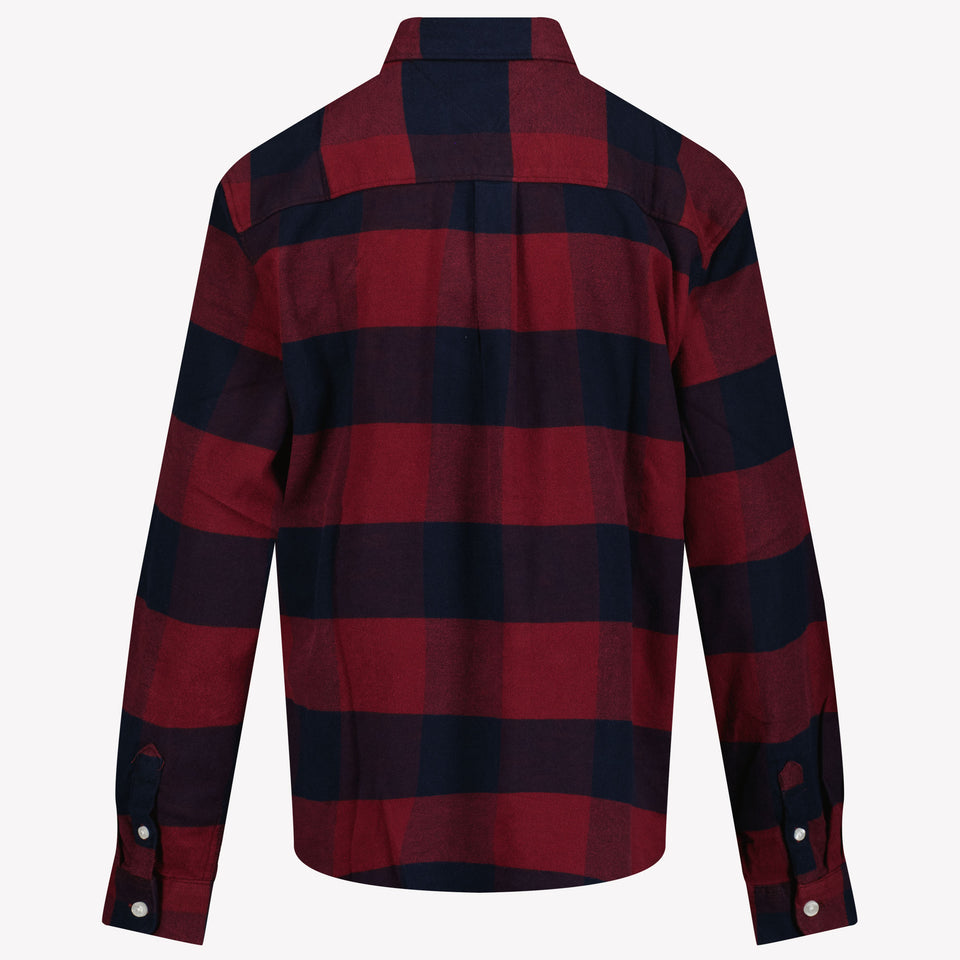 Tommy Hilfiger Ragazzi Camicetta Bordeaux