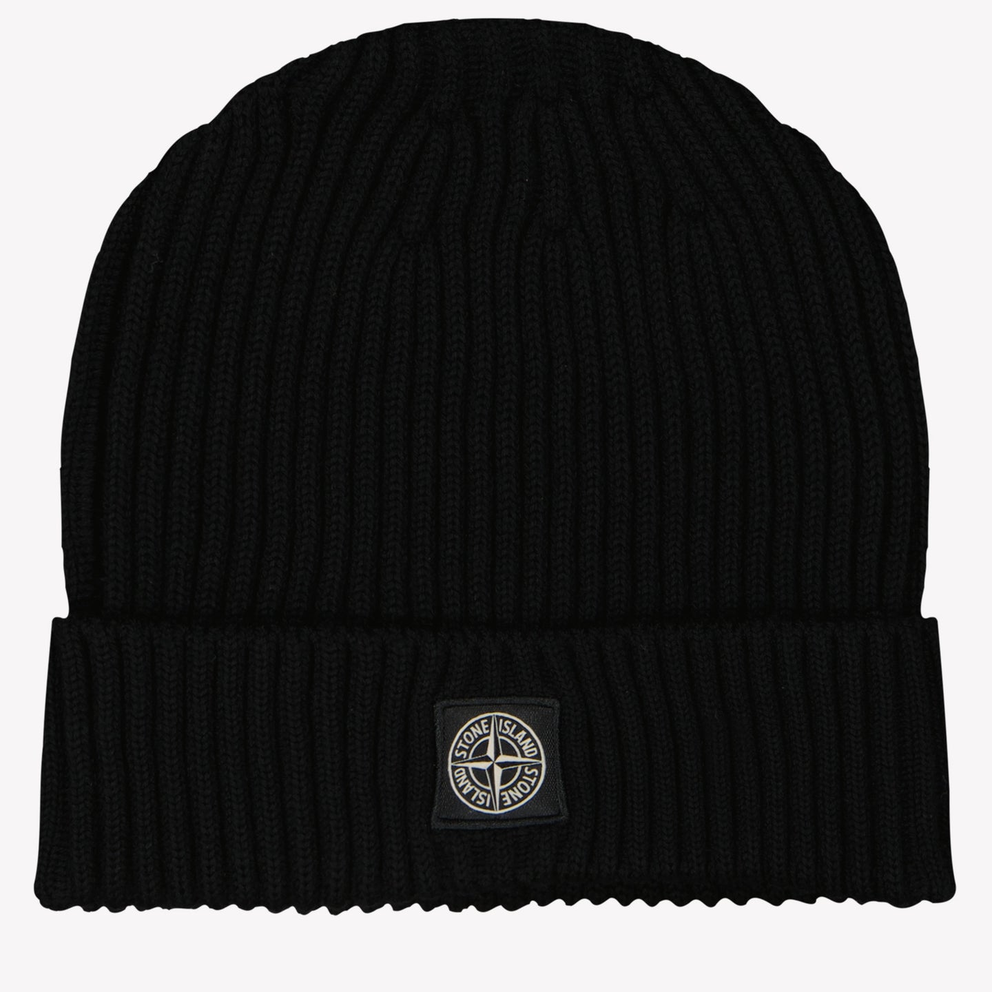 Stone Island Ragazzi Cappuccio Nero