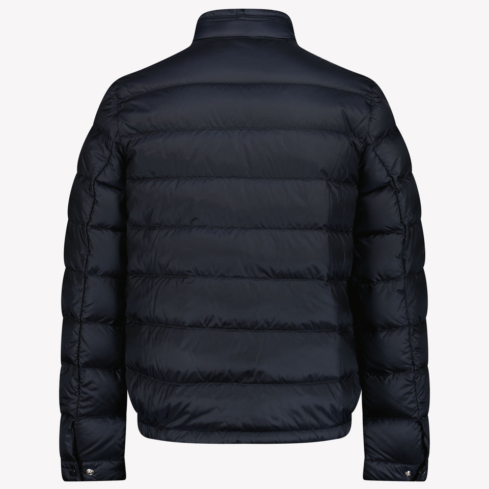 Moncler Acorus Kinder Jongens Tussenjas In Navy