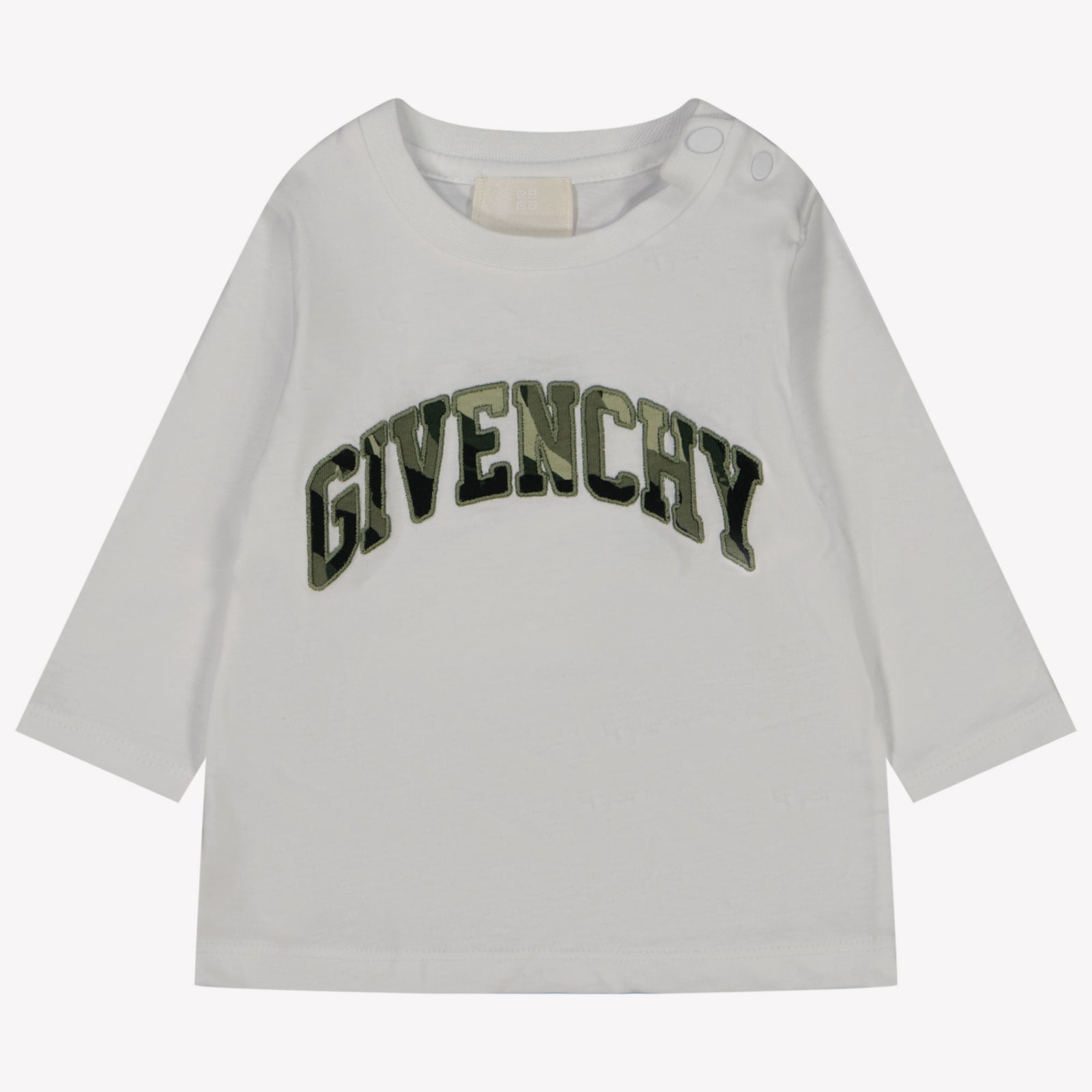 Givenchy Bébé Garçons T-shirt Blanc