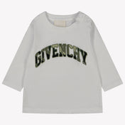 Givenchy Bebé Chicos Camiseta Blanco