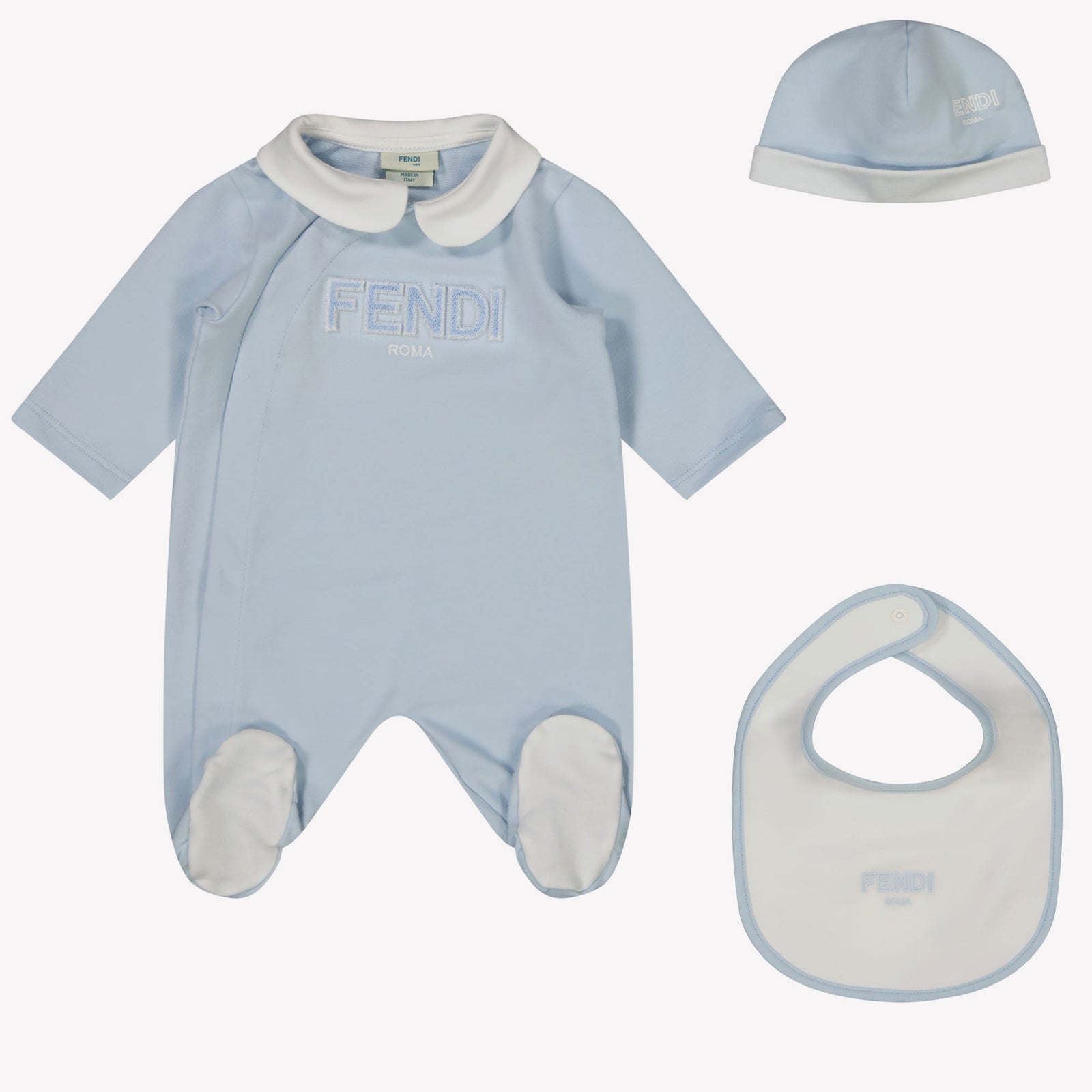 Fendi Bébé Unisexe Boîte en boîte Bleu Clair