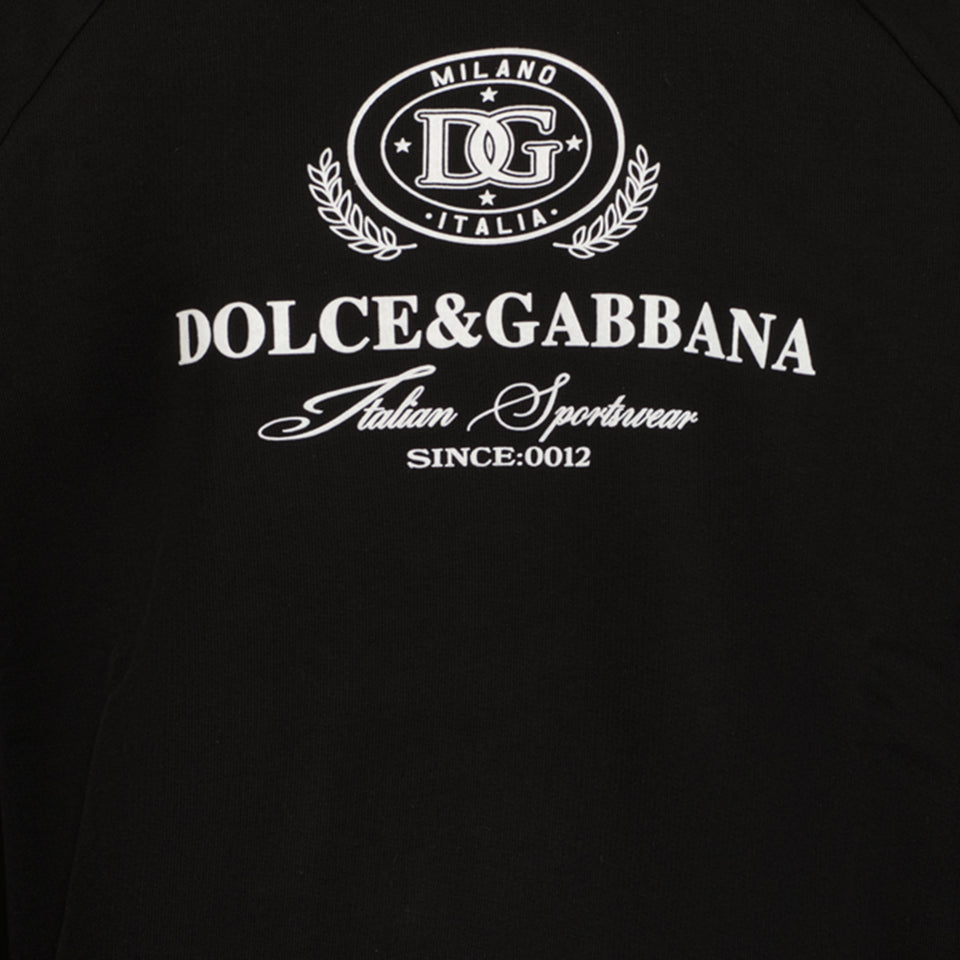 Dolce & Gabbana Ragazzi Maglione Nero