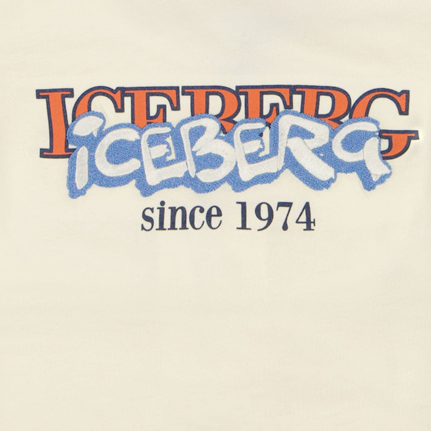 Iceberg Baby Jongens T-shirt Licht Beige 6 mnd