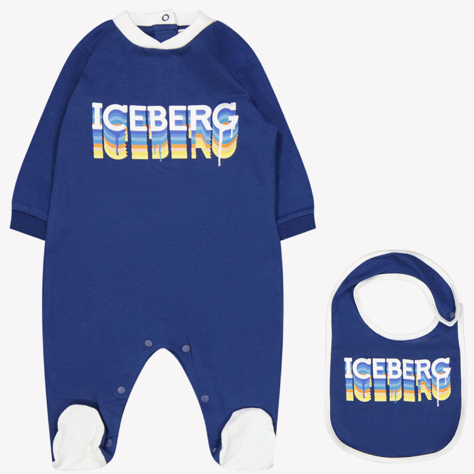 Iceberg Baby Jongens Boxpakje Blauw 0 mnd