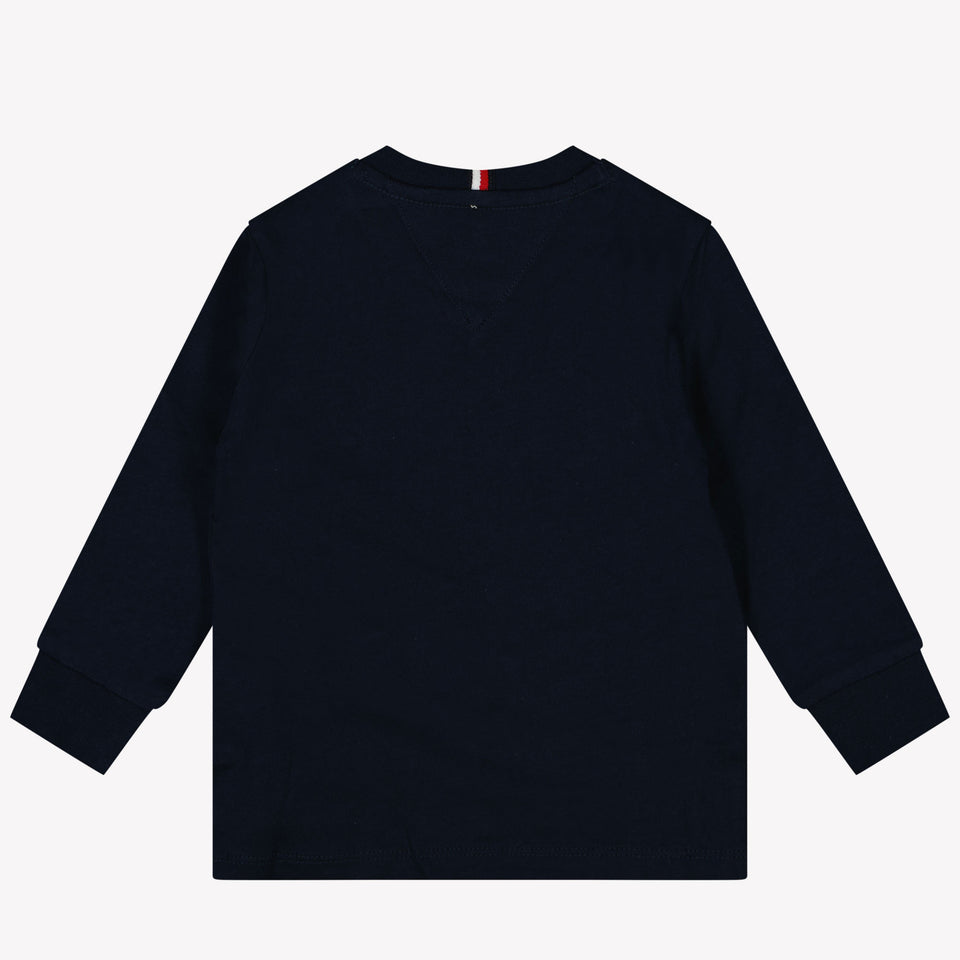 Tommy Hilfiger Bambino Ragazzi maglietta Navy