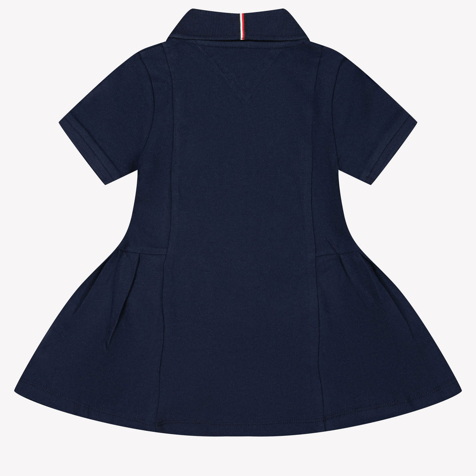 Tommy Hilfiger Bambino Ragazze Vestito Navy