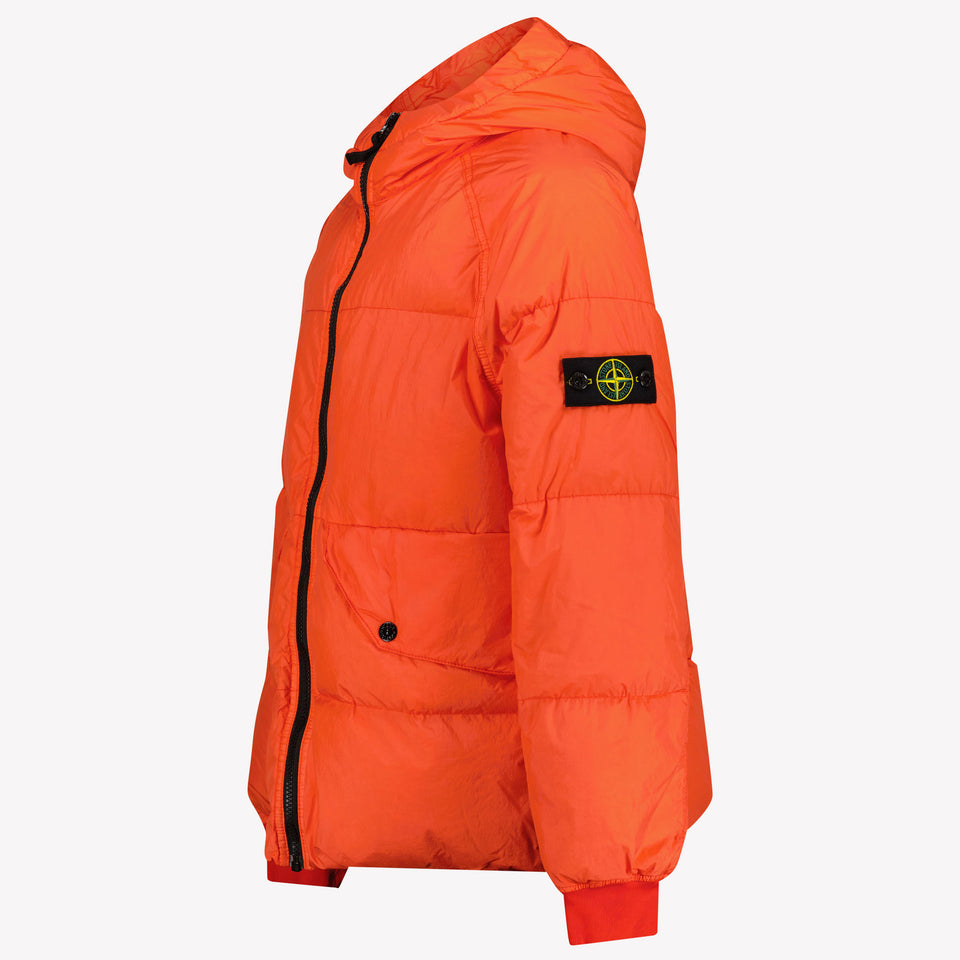 Stone Island Chicos Abrigo de invierno Naranja