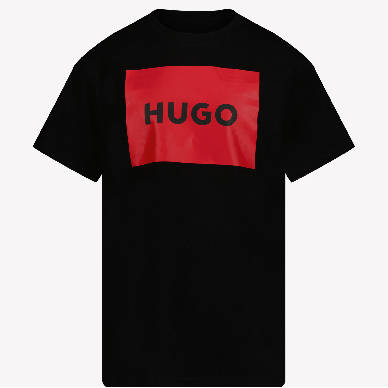 HUGO Kinder Jongens T-Shirt Zwart 4Y