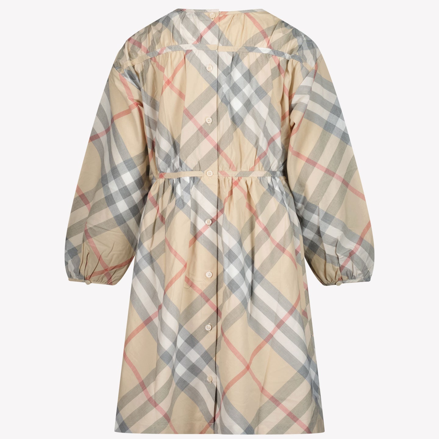 Burberry Filles Robe Beige Clair