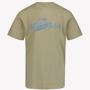 T-shirt per ragazzi di Stone Island per bambini beige