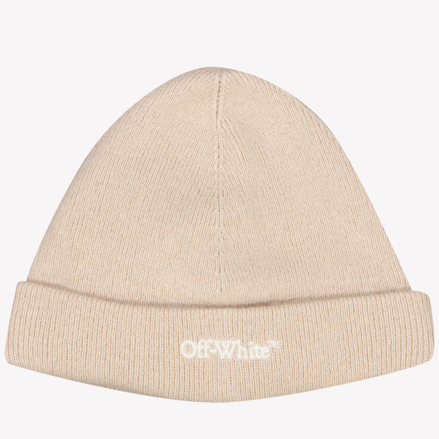 Off-White Baby Unisex hat Light Beige